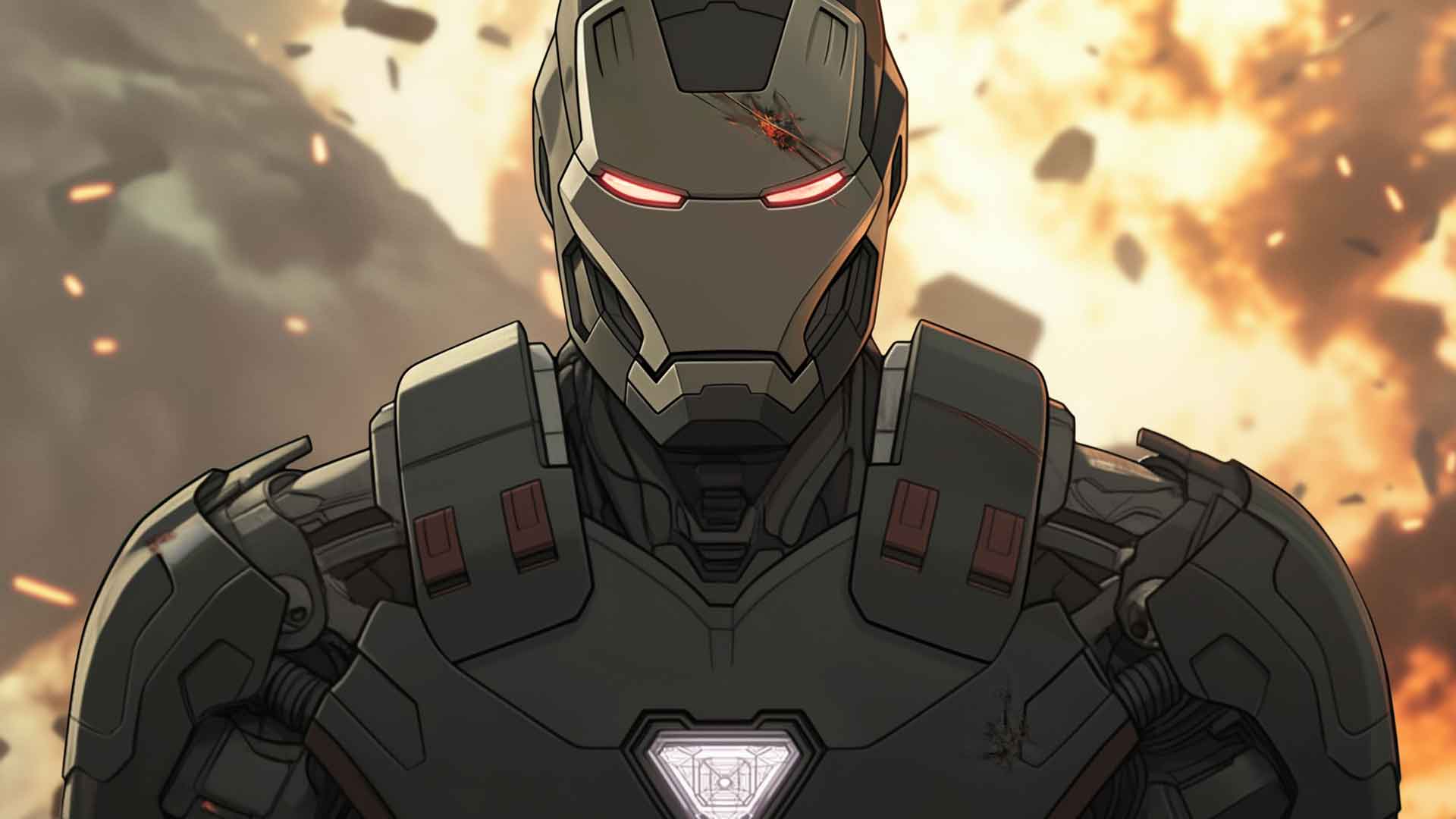 漫威战争机器 战斗桌面壁纸