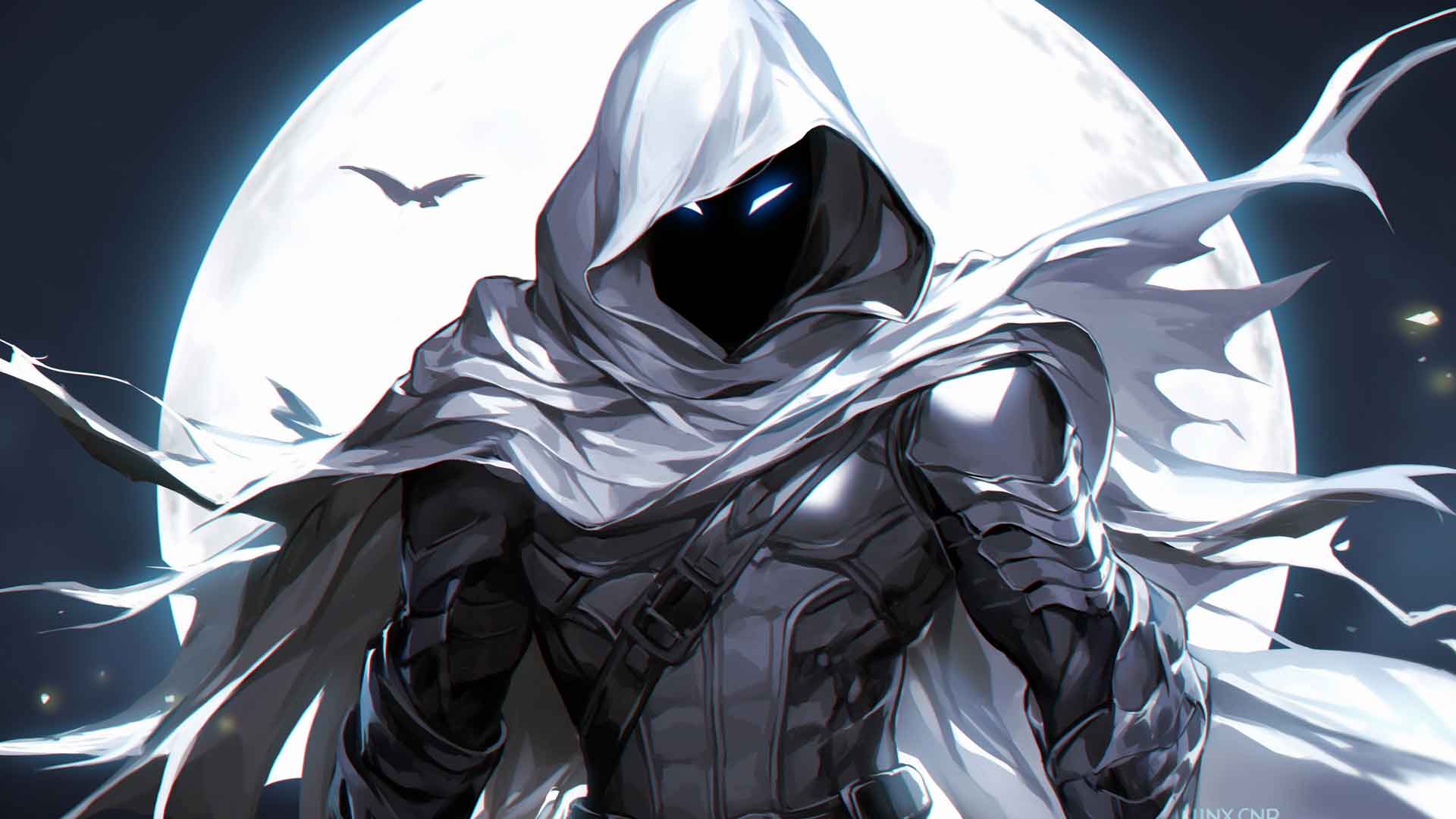 月亮骑士 连帽义警桌面壁纸