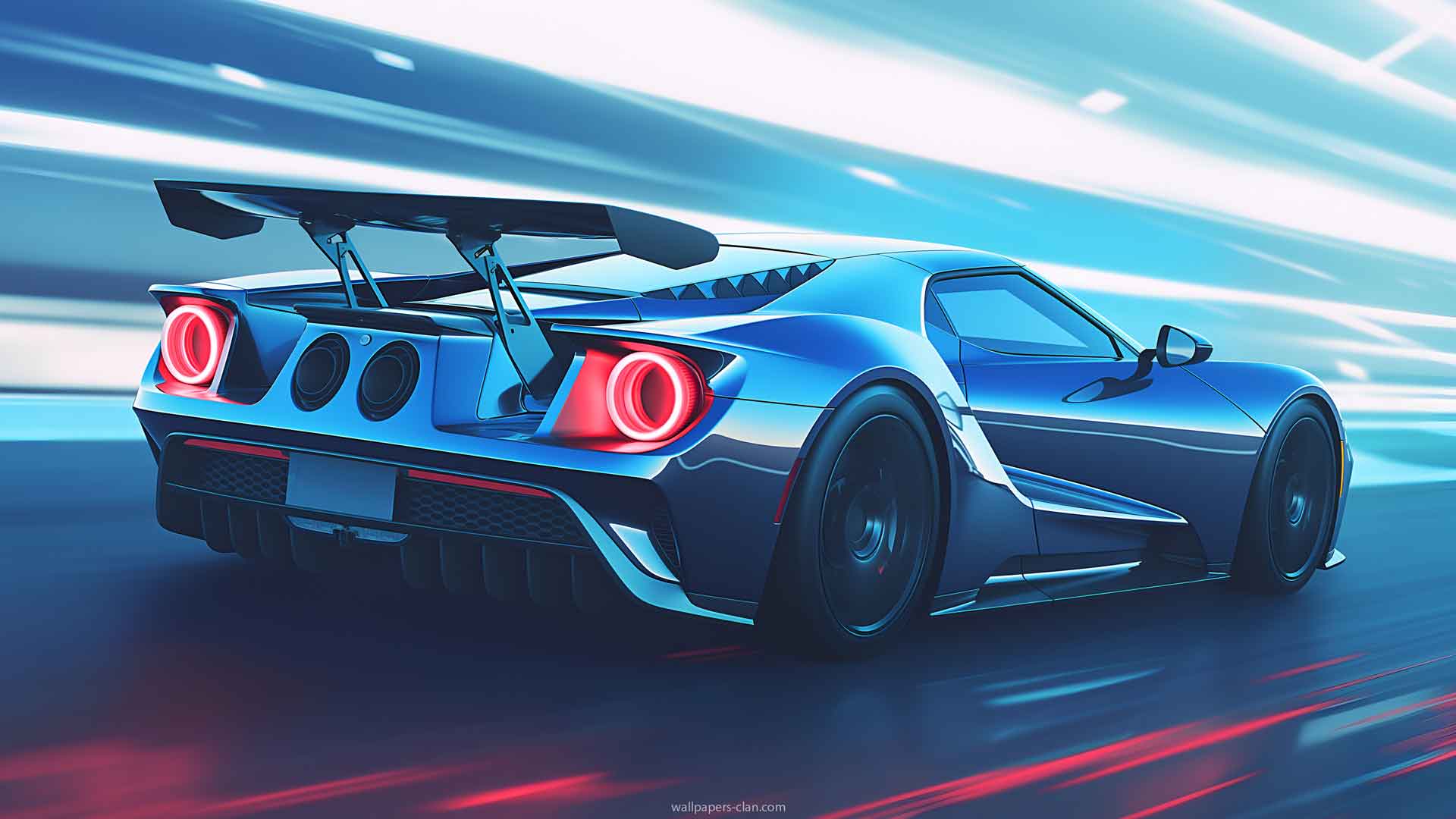 福特 GT 超速桌面壁纸