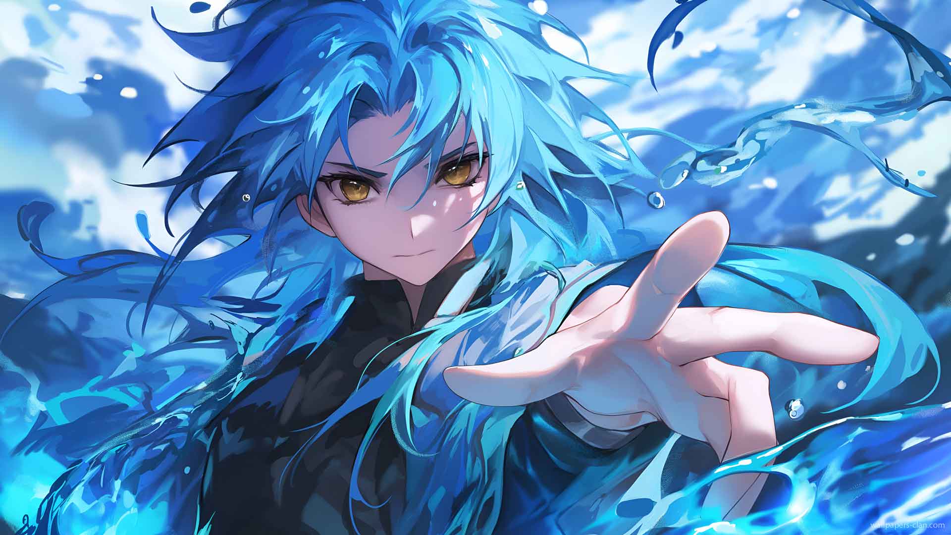 RIMURU TEMPEST 蓝头发的桌面壁纸