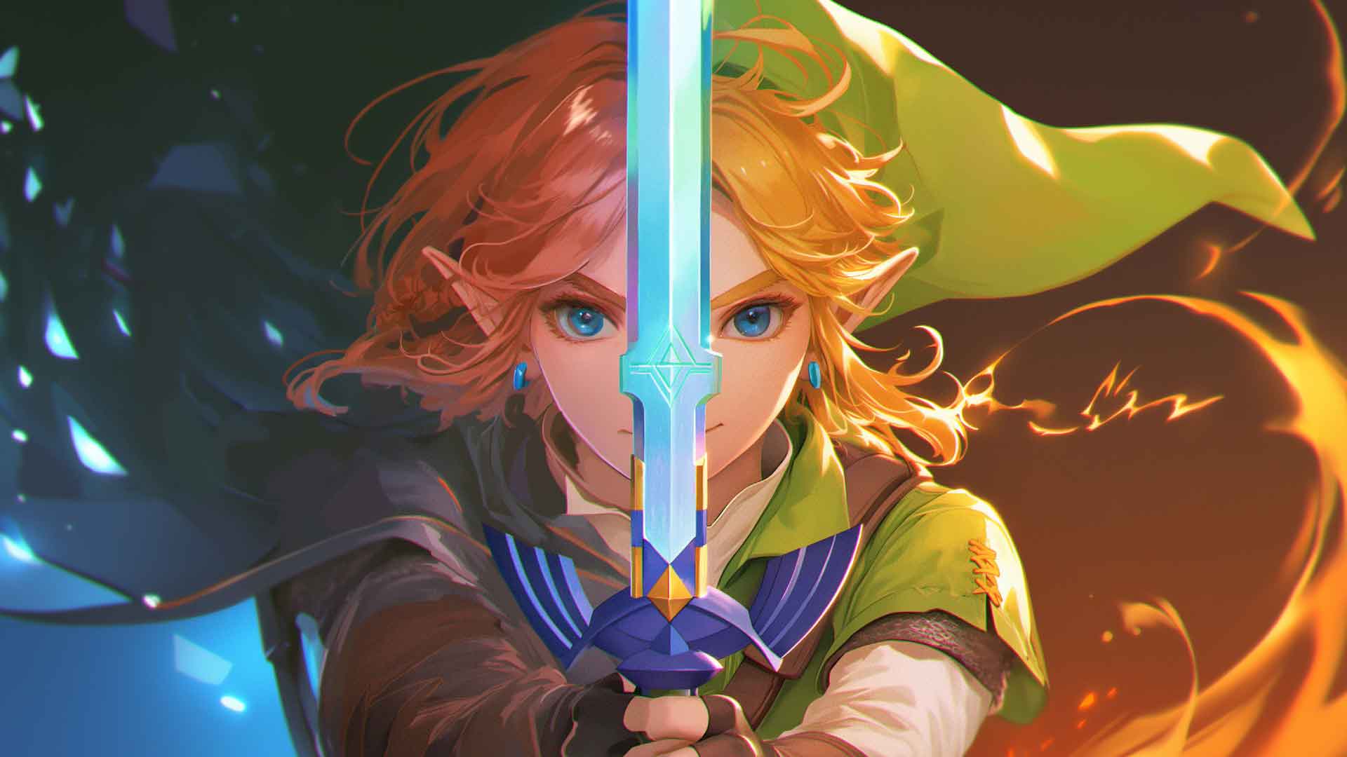 塞尔达传说 LINK 与大师之剑 桌面壁纸