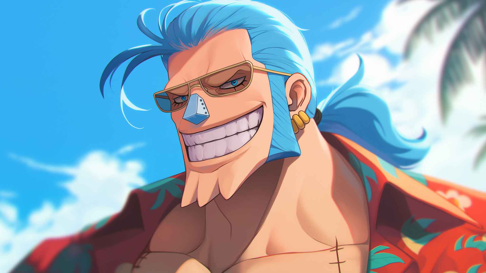 海贼王弗兰奇超级桌面壁纸