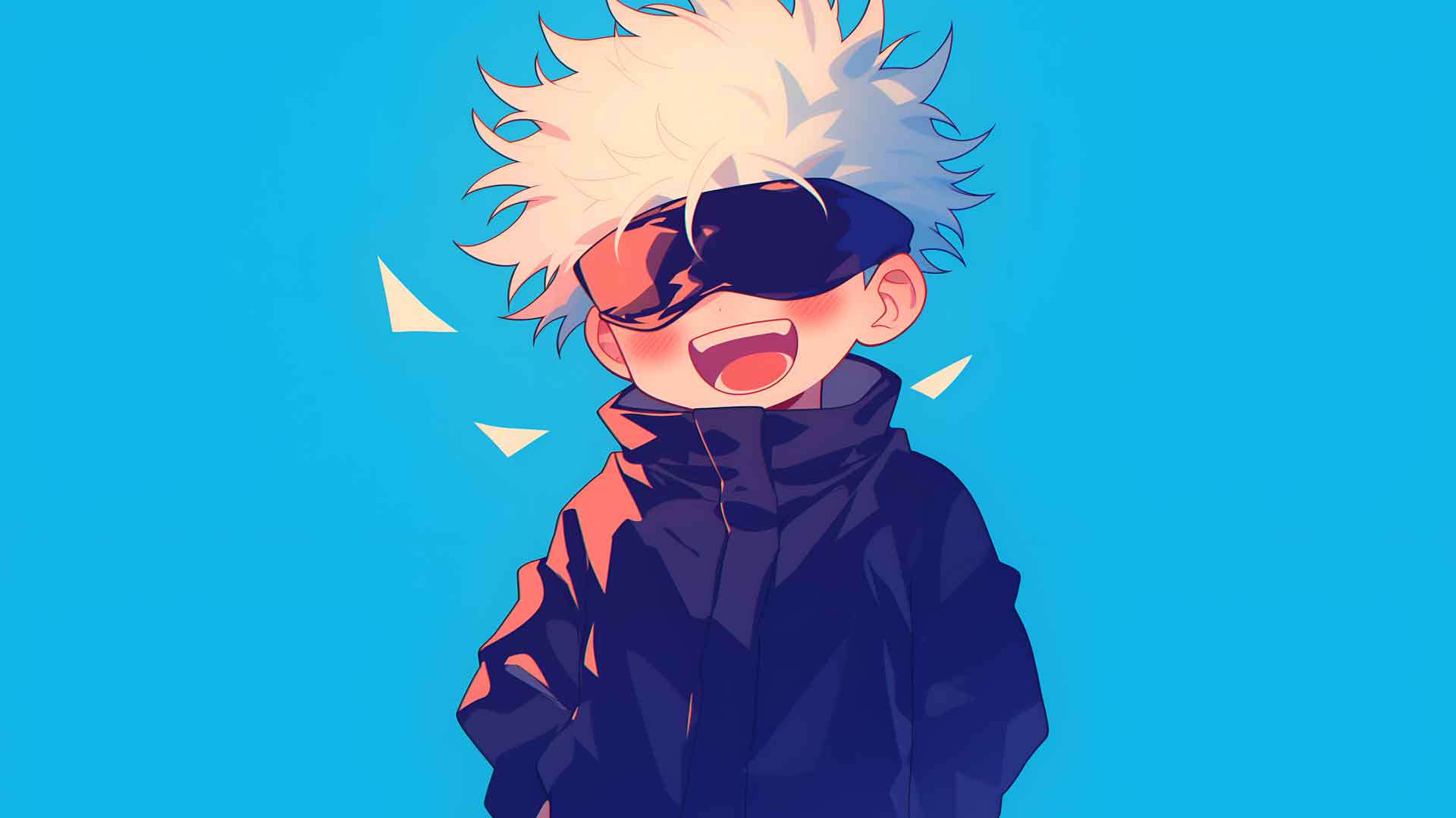 五条悟《K.O.小拳王》笑桌面壁纸