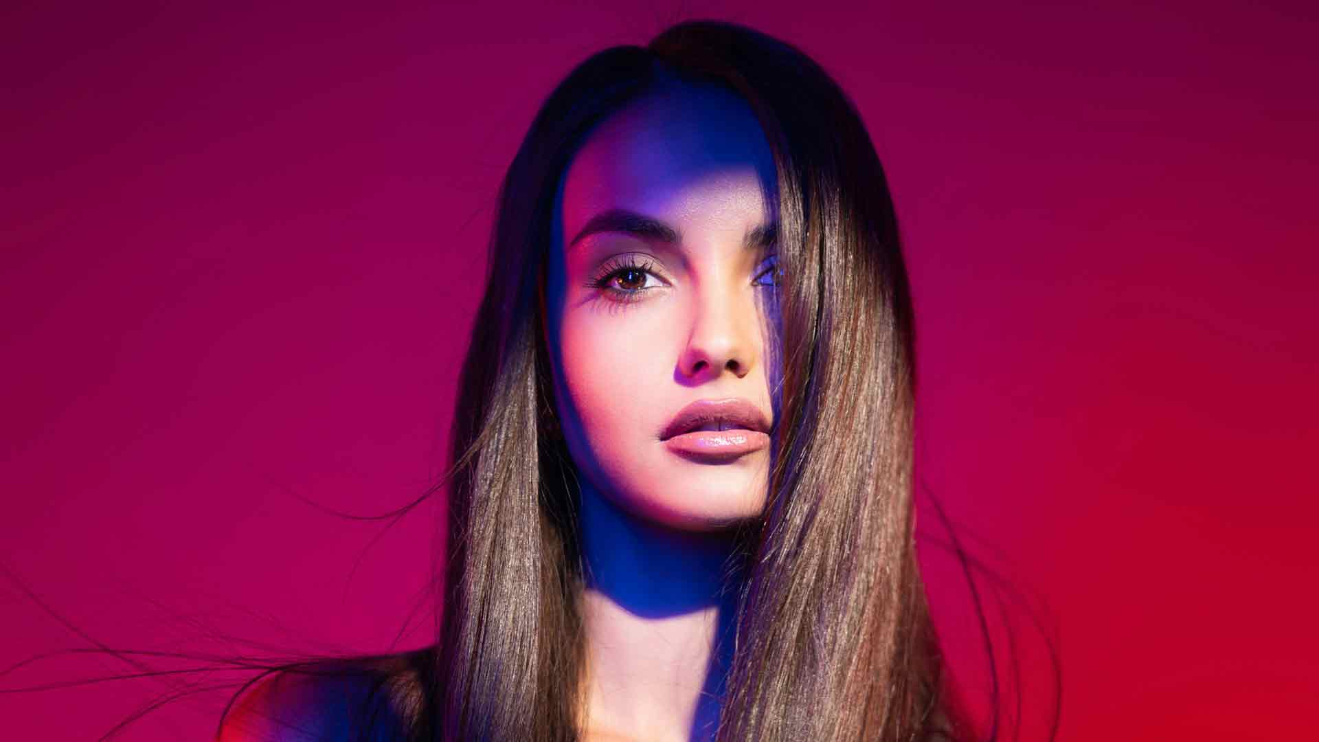 金发时尚美女模特名人照片