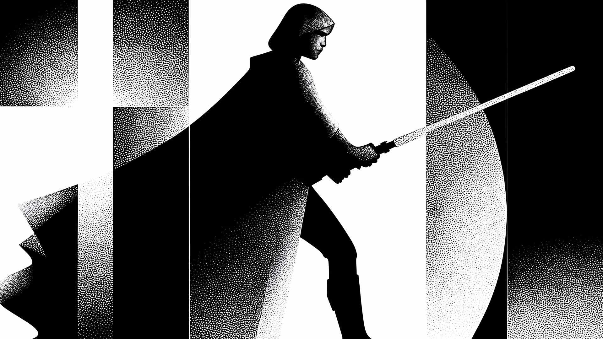 复古星球大战艺术桌面壁纸