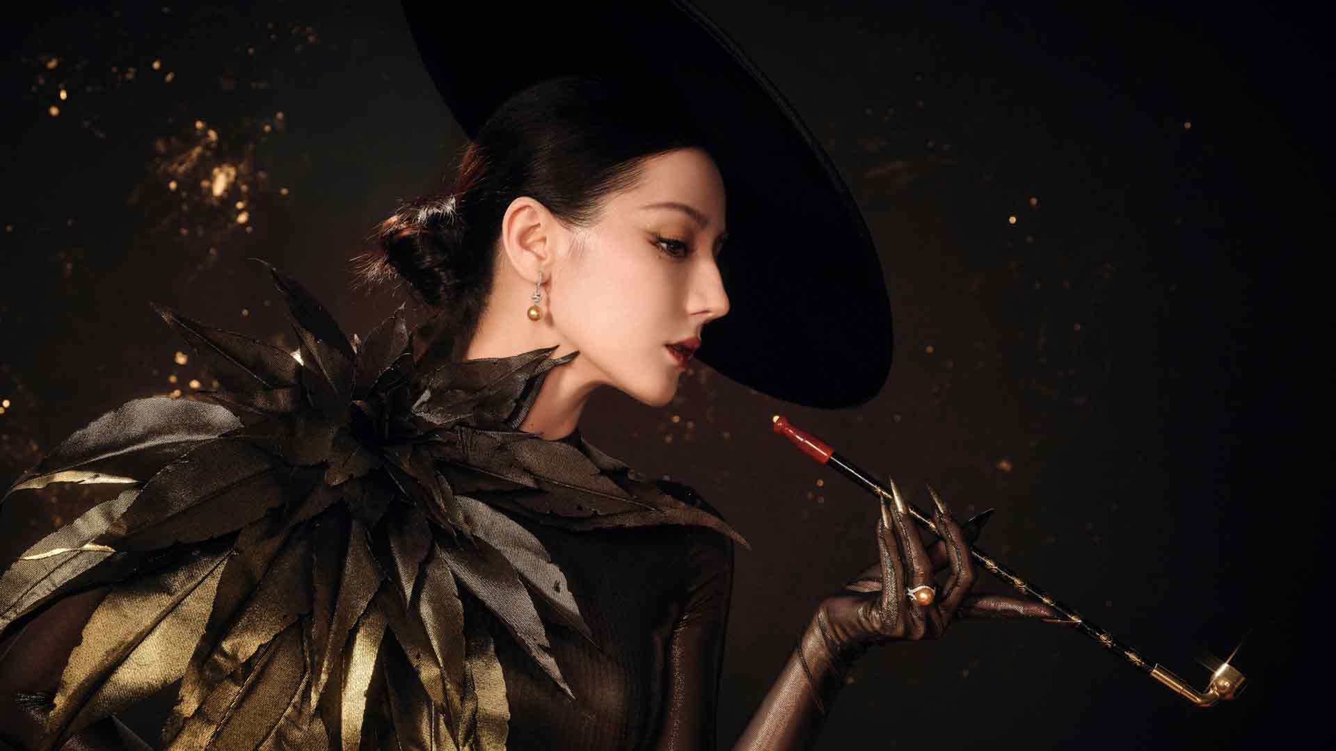 迪丽热巴2026美妆时尚杂志广告明星