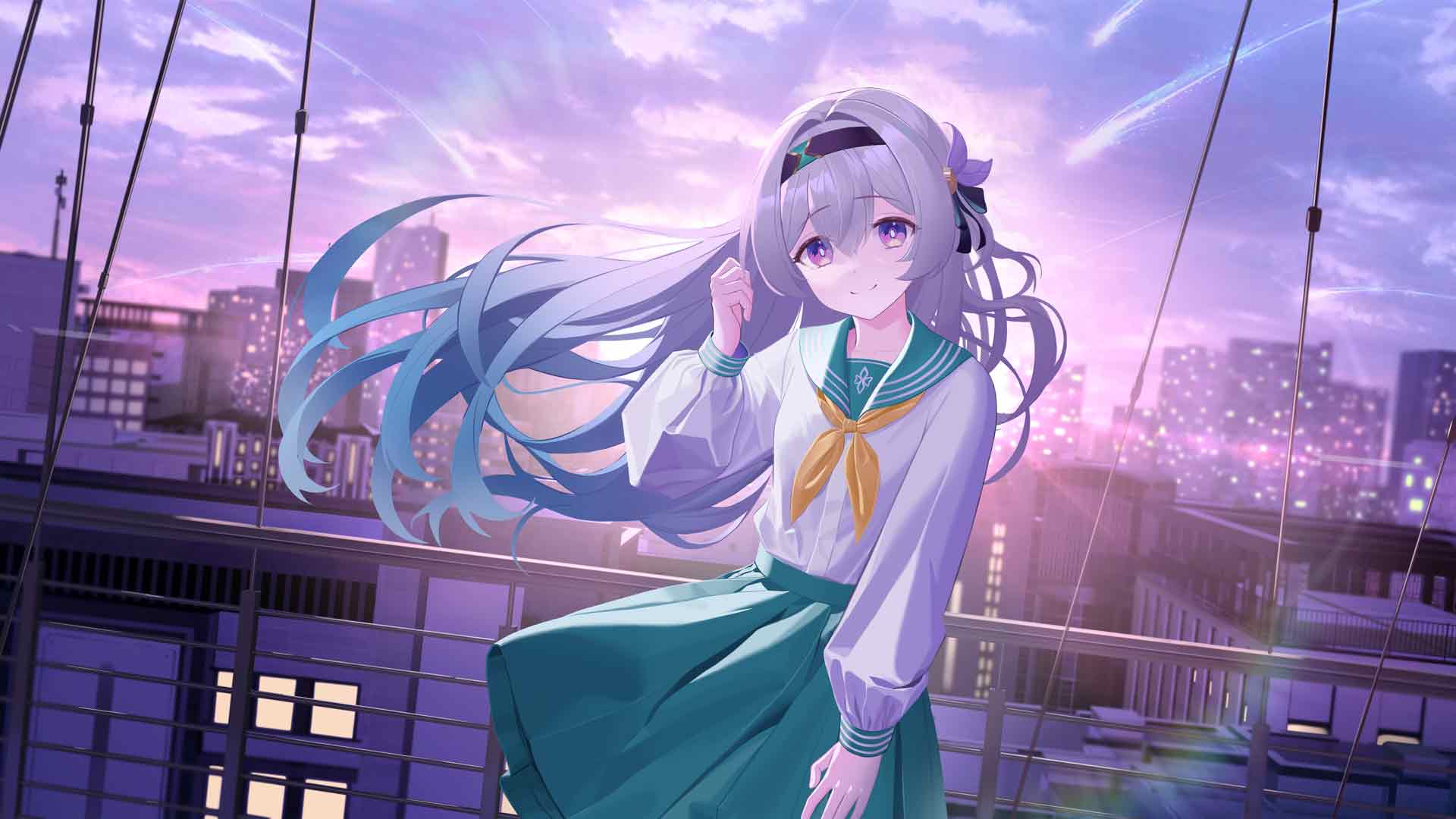 萤火虫（崩坏：星轨）动漫少女壁纸