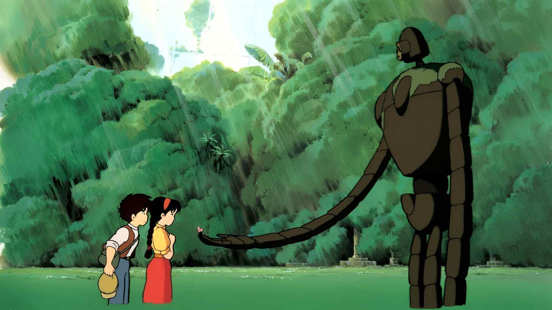 天空之城 巴鲁·希达 机器人桌面壁纸