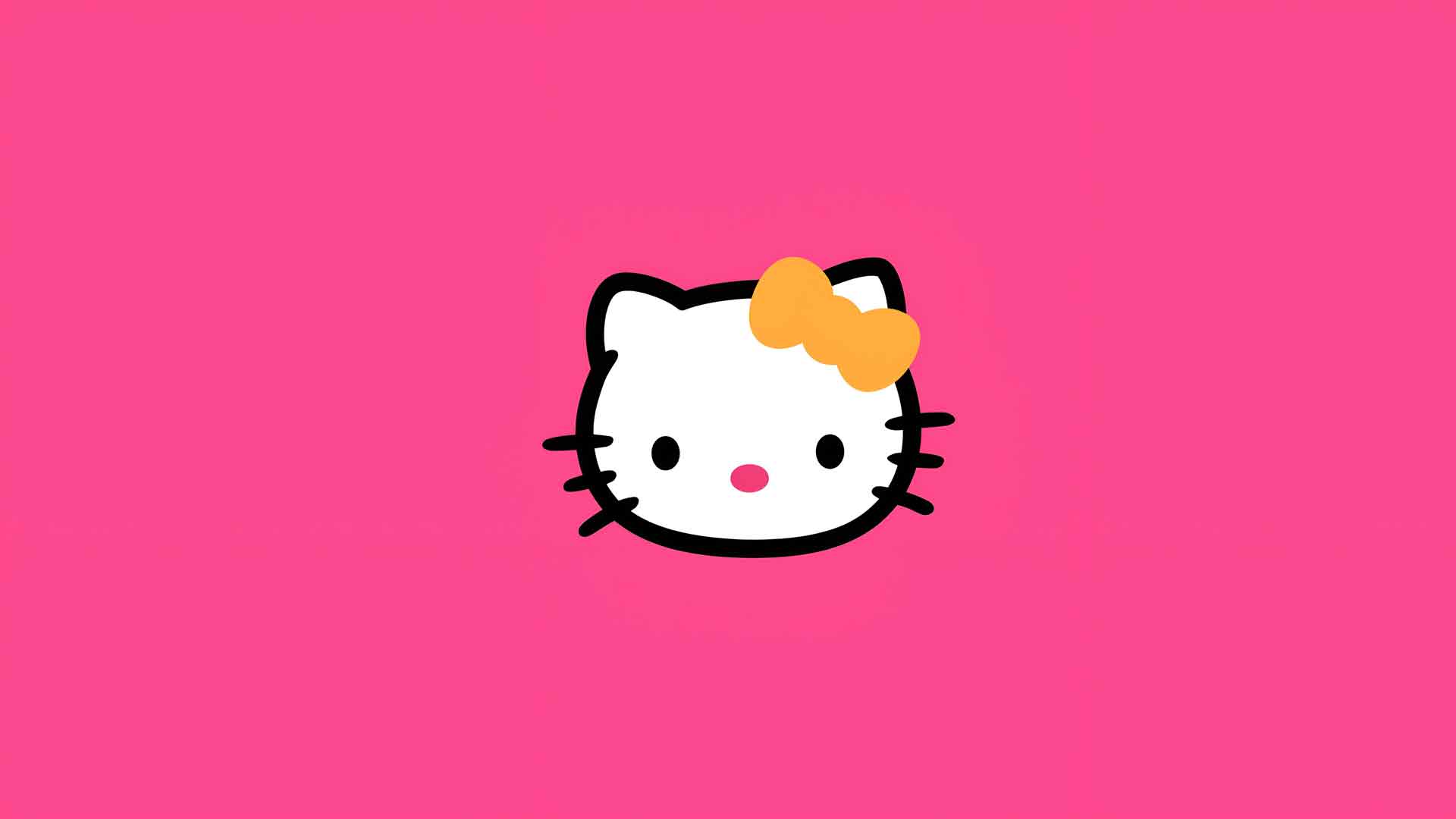 三丽鸥 Hello Kitty 简约头像图标桌面壁纸