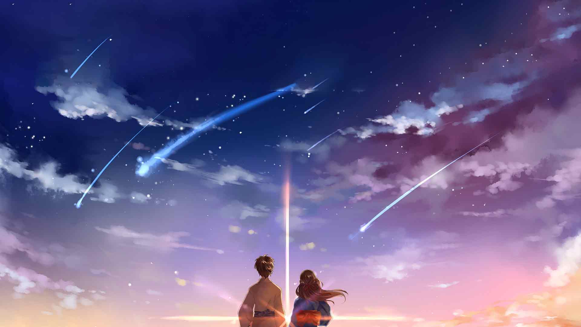 你的名字 君の名 流星桌面壁纸