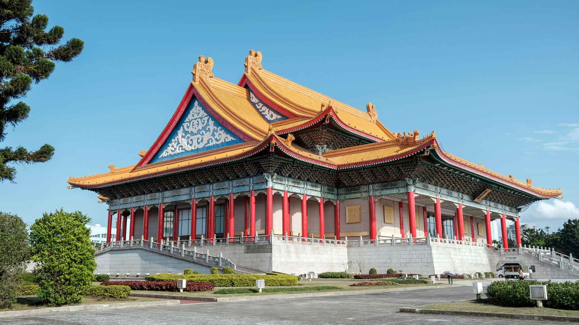 故宫建筑风景 台北