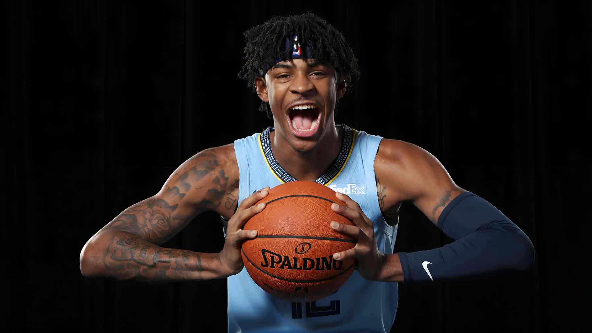 Ja Morant NBA 孟菲斯灰熊队篮球桌面壁纸