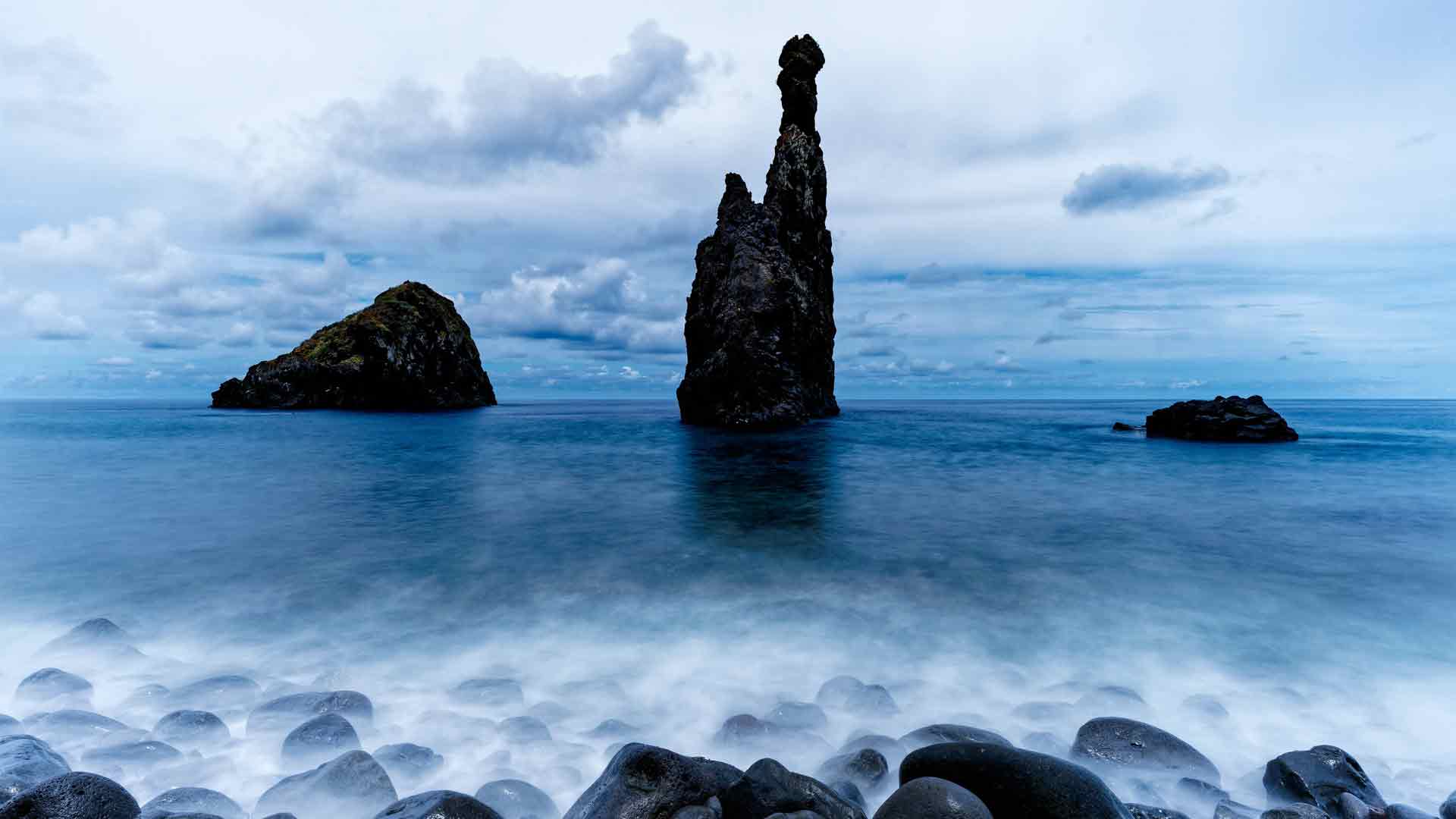 葡萄牙 Ribeira da Janela 马德拉海岸线