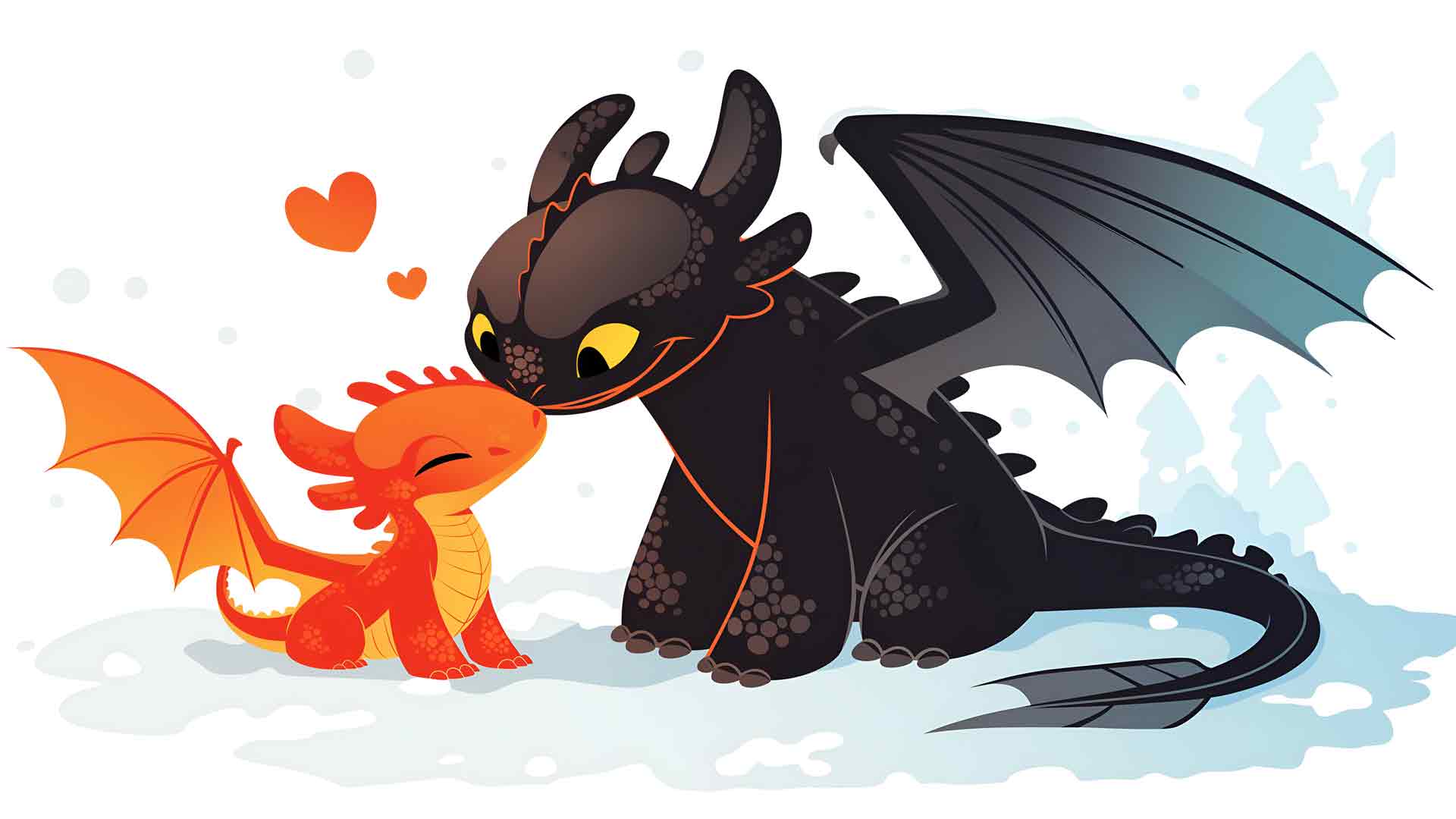 驯龙高手可爱桌面壁纸