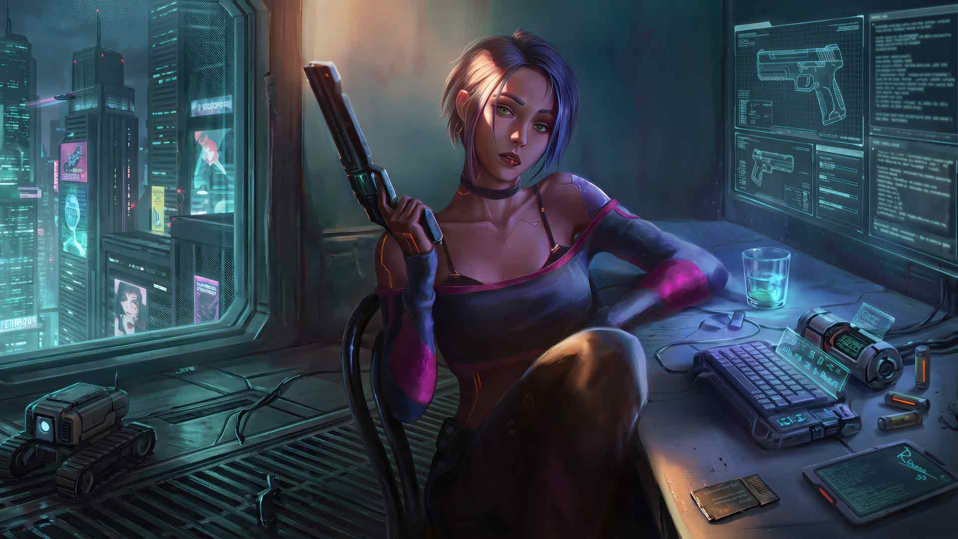 赛博朋克少女：黎明前的最后任务