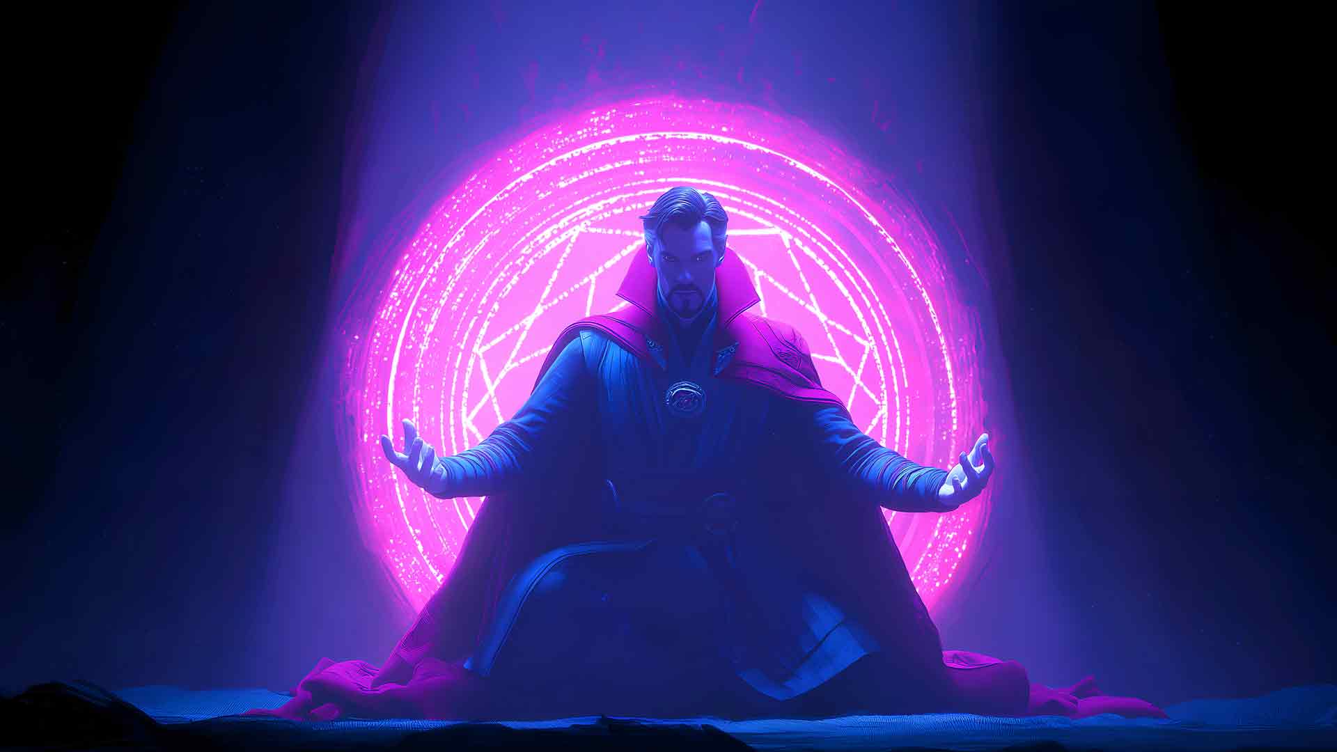 奇异博士神秘传送门漫威桌面壁纸