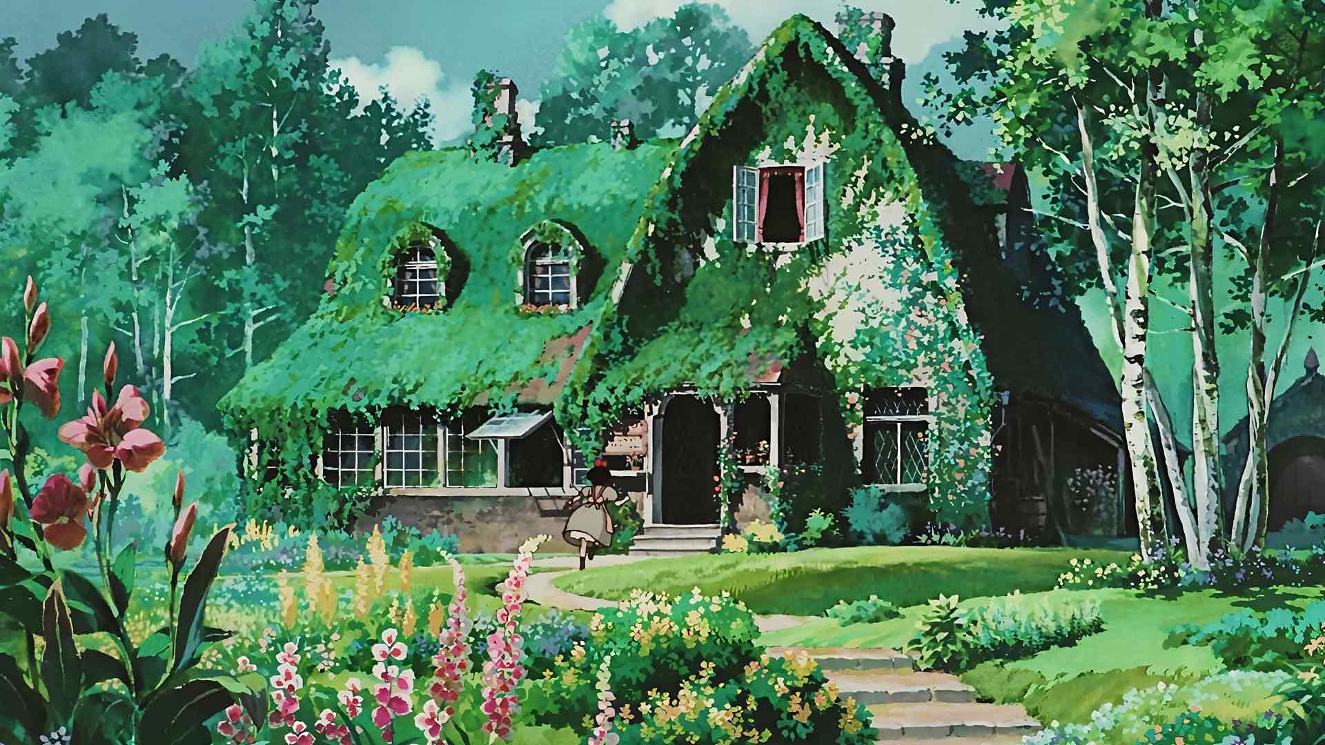 魔女宅急便温馨女巫家居桌面壁纸