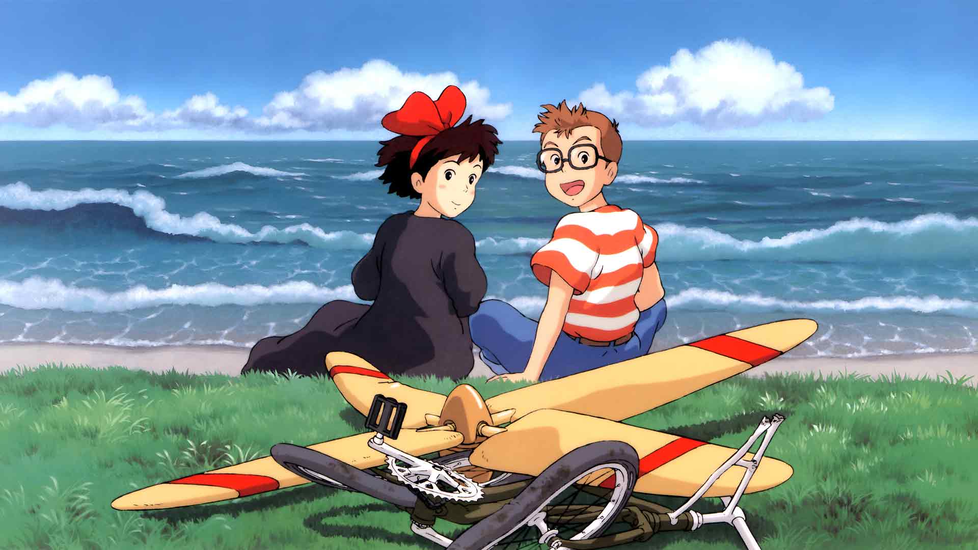 Kikis 送货服务 Kiki Tombo 海洋桌面壁纸