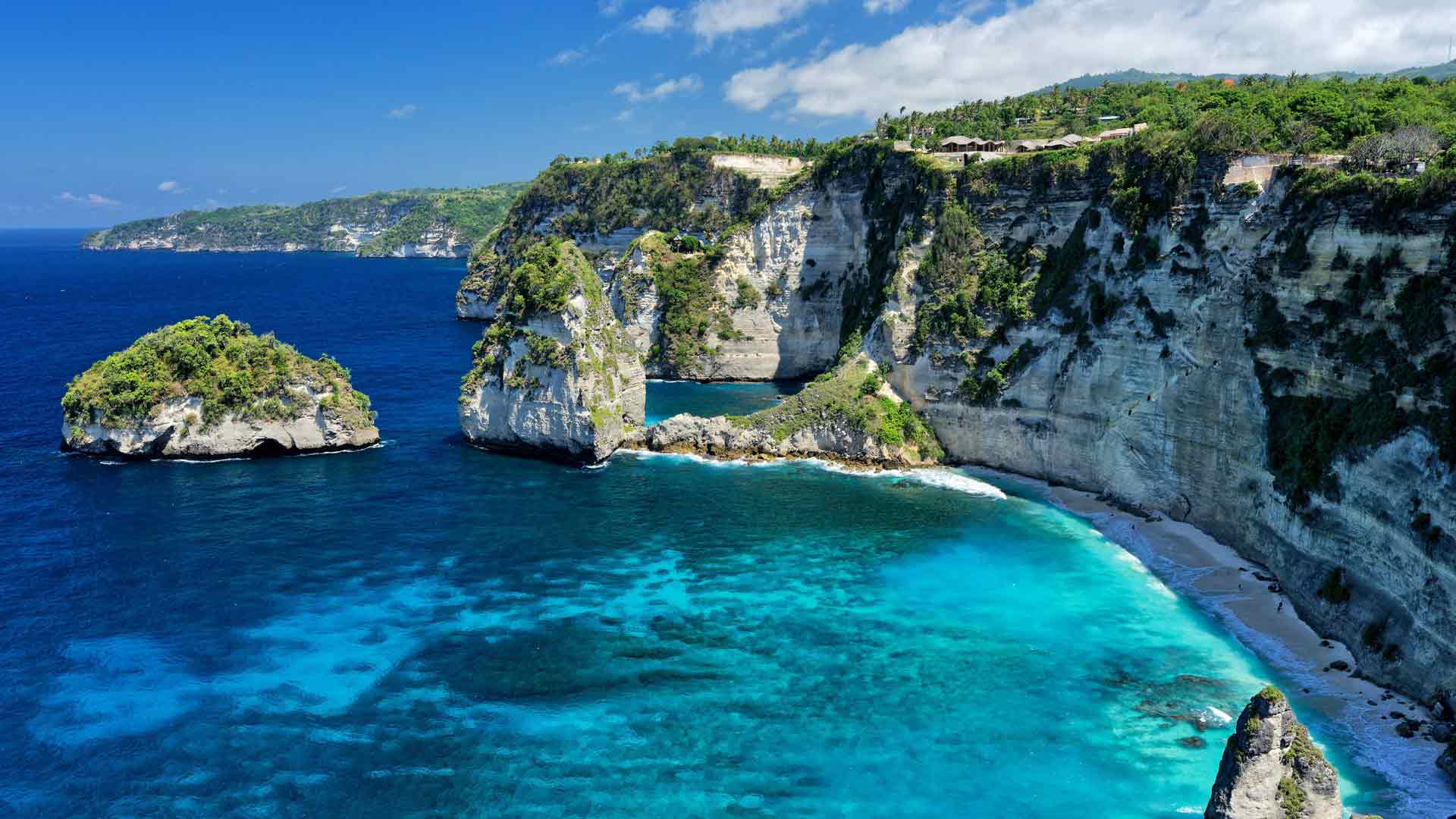 印度尼西亚巴厘岛 Nusa Penida Klungkung 钻石海滩