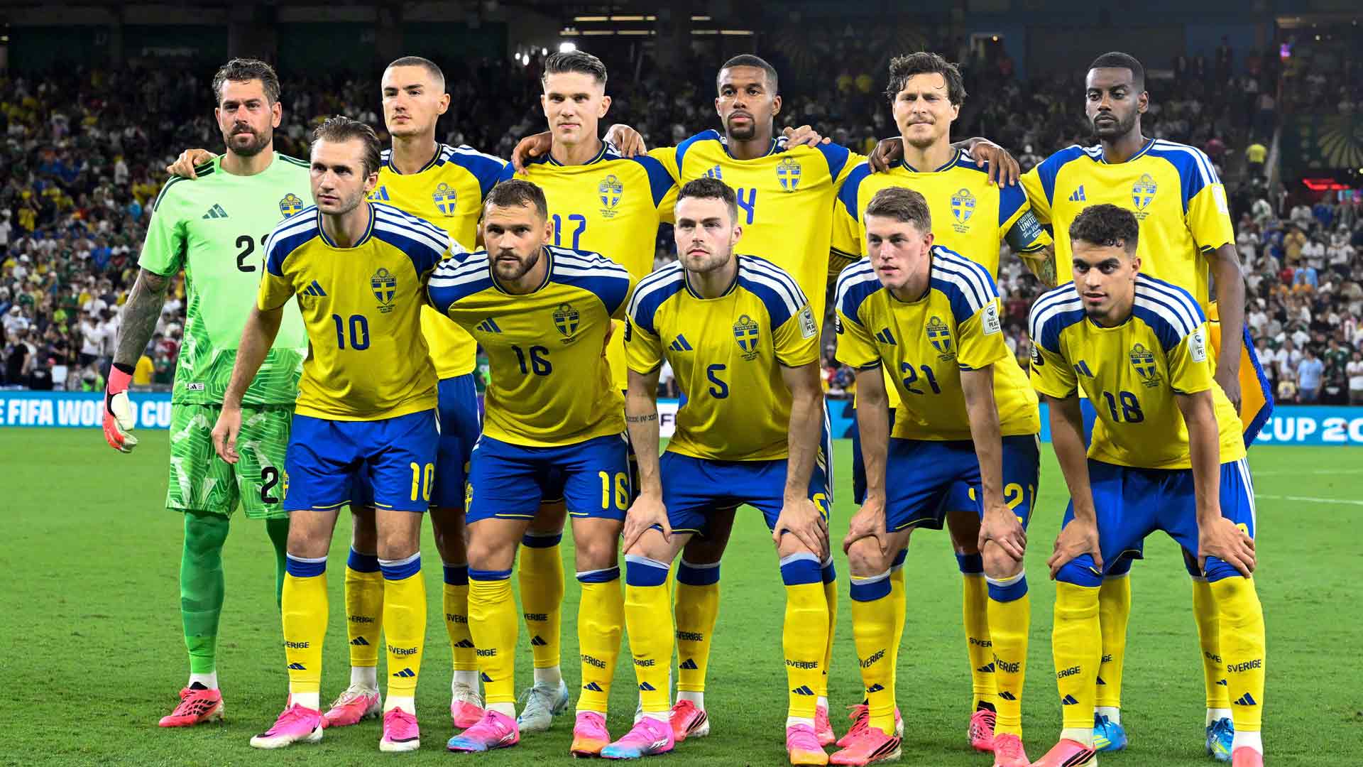 瑞典国家队 2026 年 FIFA 世界杯照片